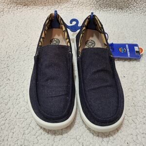 NEW Freewaters Men's Cloud9 Venture Slip-On Loafer  Navy size 7